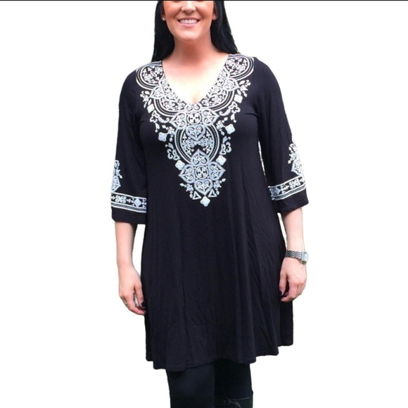 🌹HEIMISH USA DRESS/TUNIC TOP - Picture 1 of 7